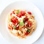 作り置きソースで超簡単♪【トマトとモッツァレラ素麺】カッペリーニ風
