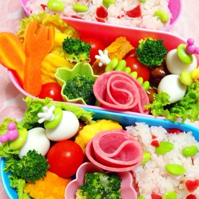 素肌畑 パーフェクト モイスト(高保潤化粧液) と ちょっぴり華やかなお弁当
