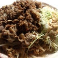 焼き肉丼プレート