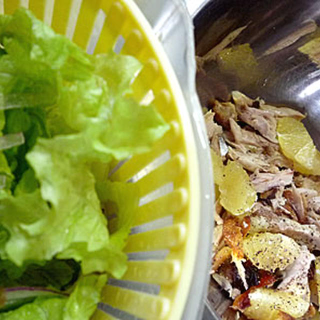 リモーネサラダのっけご飯