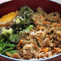 スパイス大使：ガラムマサラ風味の豚のスパイシー生姜焼き丼。