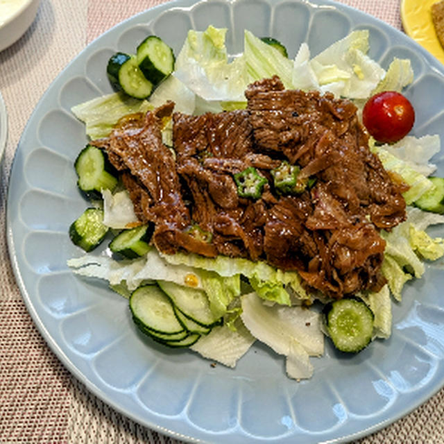 牛肉のマリネ