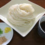 今朝の麺は「ざるうどん」