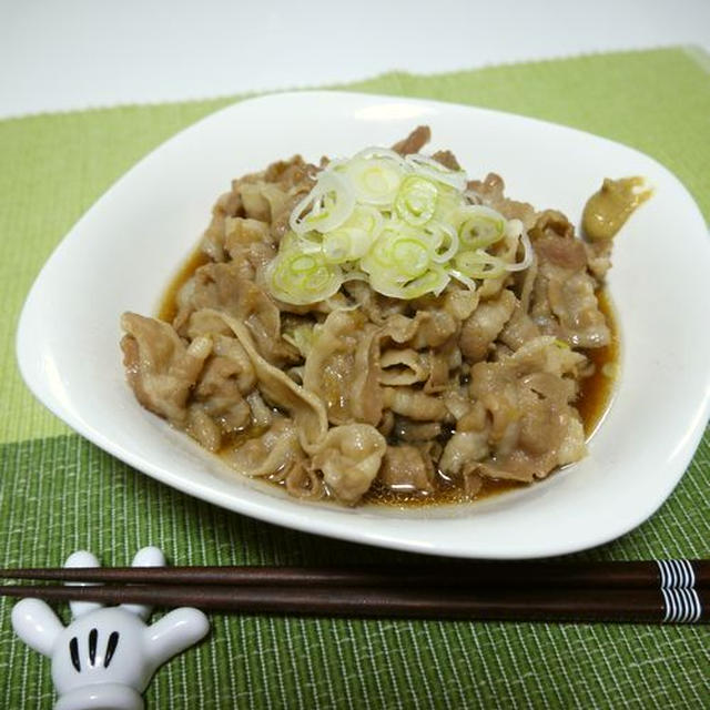 こっくり美味しい♡豚バラ薄切り肉の旨煮♪