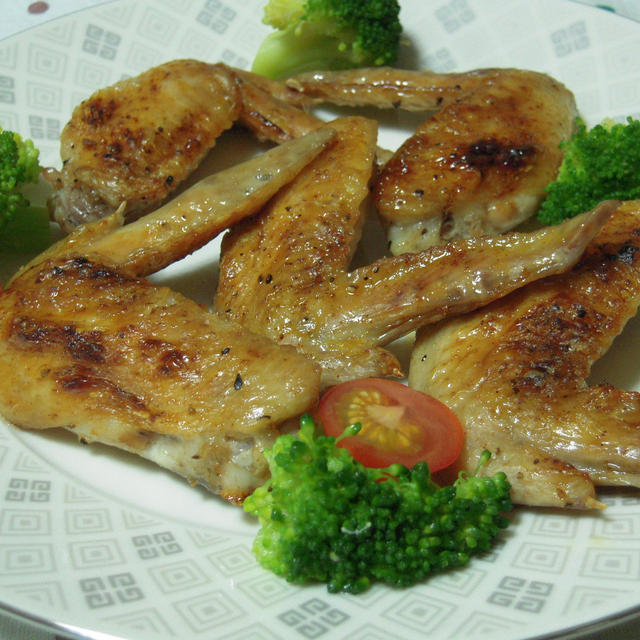 手羽先のパプリカ焼き