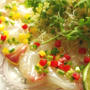 Sea Bream Sashimi with Chili-Lime Dipping Sauce