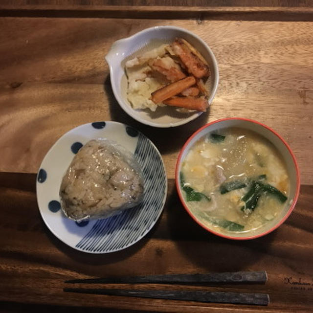 こんなんですみません・・・現実の娘の夜ご飯特集