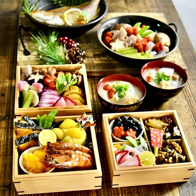 おせち料理　レシピまとめ #田作り#伊達巻き#えびのつや煮#黒豆