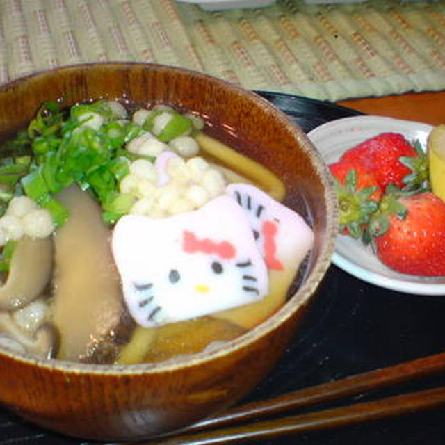椎茸活用☆朝ご飯うどん