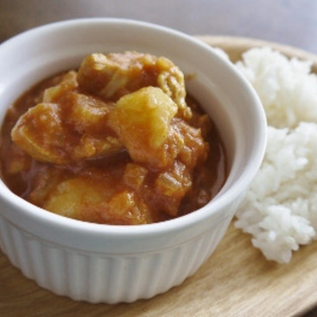 手作り　あっさりチキンカレー