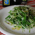 ３６５日糖質オフレシピNo.１６９「水菜のバルサミコ酢サラダ」
