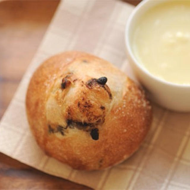 朝のパンとスープ