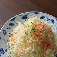 白だし胡麻ドレでキャベツマウンテン