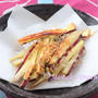 ＜レシピ公開＞【サク飯】さつまいもとちりめんじゃこの焼きかき揚げ
