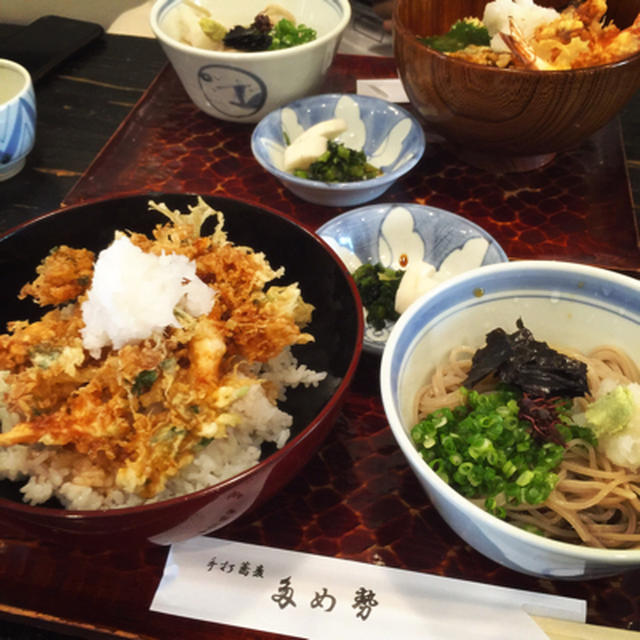 室見 多め勢の蕎麦ランチ
