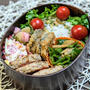 『目薬こおらせないで』～夫のお弁当７６