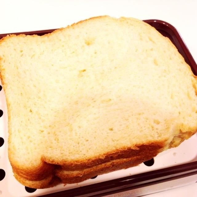ほんのり甘い豆乳食パン☆ホームベーカリー