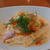 サーモンといくらのパスタ