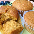 しっとりふわふわかぼちゃマフィン　Pumpkin Muffins