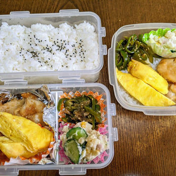 今日の弁当