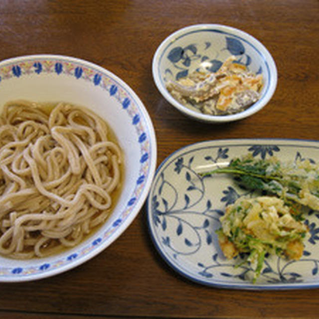 あしたばの天ぷらうどん By タニザワさん レシピブログ 料理ブログのレシピ満載