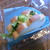 サンドイッチとチキン