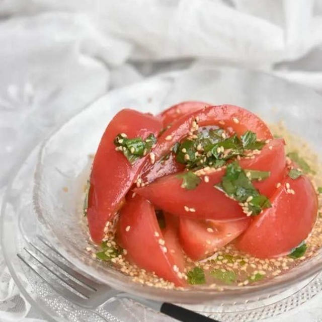 暑い夏はサッパリと！大葉と夏野菜の作りおき副菜