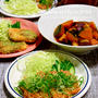 たっぷりねぎ＆しょうゆでいただくとんかつ＆豆腐のフライ／スマホに話しかけるｗ／お弁当の記事にたくさんコメントをありがとうございました