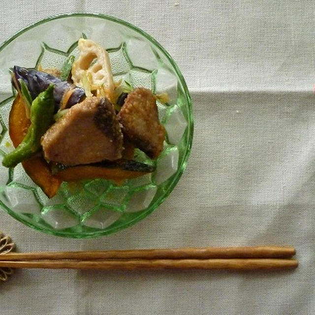 カツオと野菜たっぷり南蛮漬け