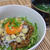 ネバネバ☆サラダ丼　（＆卵の白身のお吸い物）