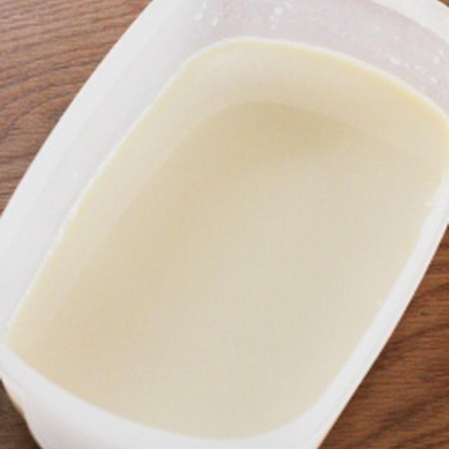 【レシピ】レンジで簡単。ずぼらな豆乳プリン
