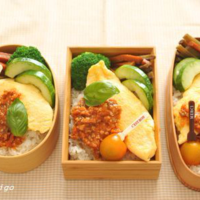 夏休みのお弁当
