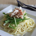 めんたいササミパスタ