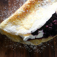 Wild Blueberries Crepe