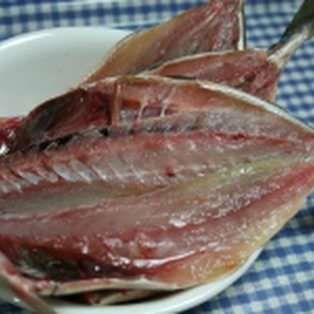アジみりん干し作り