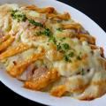 明太マヨのポテトチーズ焼き
