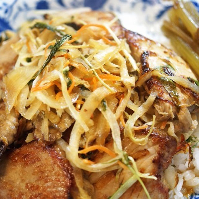 ◆晩ご飯【市販の鰹のお刺身で　炙りカルパッチョのバター焼き】簡単5分！　