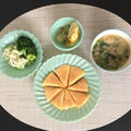 【幼児食】4/26のお昼ごはん☆手作り人参りんごジャムでパンケーキ