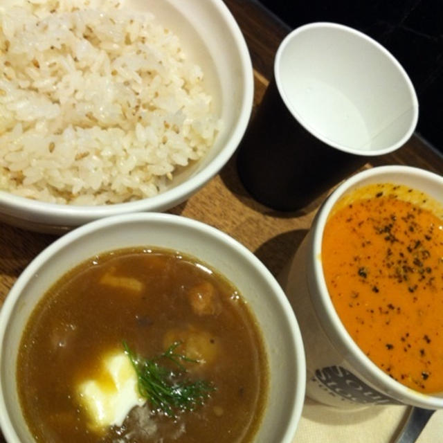 今日はスープで