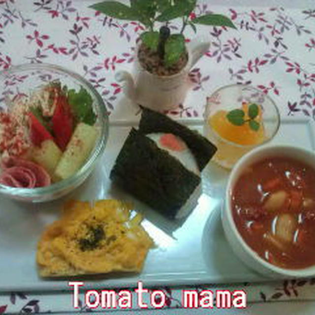 ｵﾊｮ━━(。・∀・)ﾉ゛━━ｩ!　　 朝ごはん♪