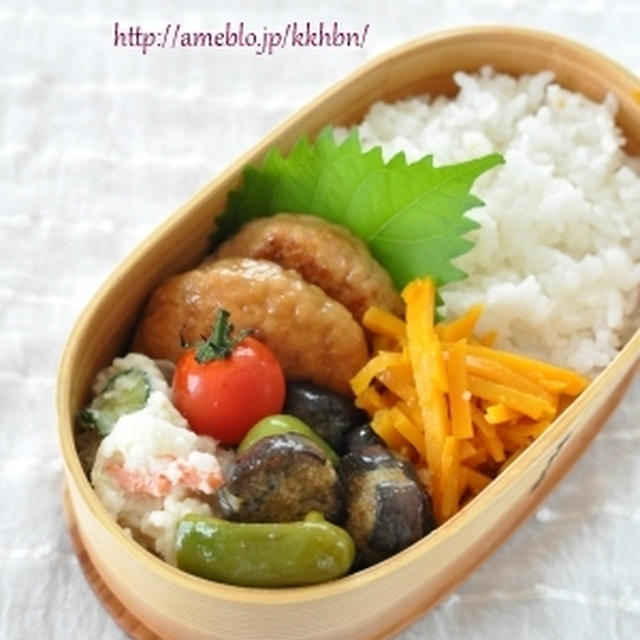 【鶏つくね弁当】