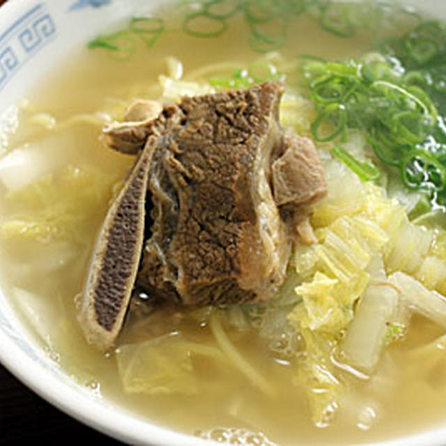 貰い物のカルビスープで