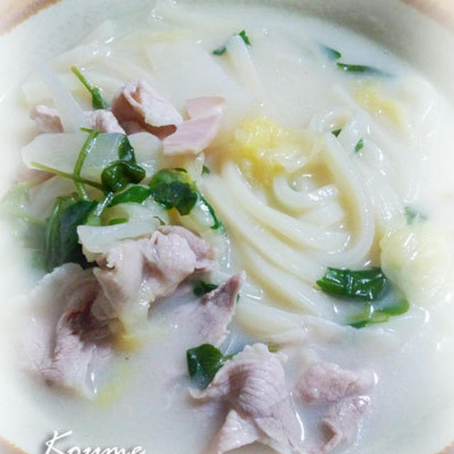 あったか　シチューうどん