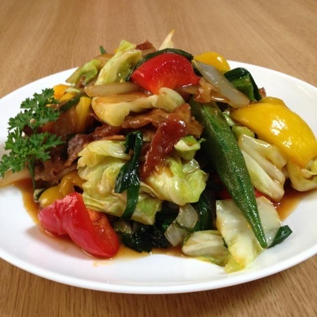 野菜炒め コチュジャン甘辛味 By 小豆ん子さん レシピブログ 料理ブログのレシピ満載