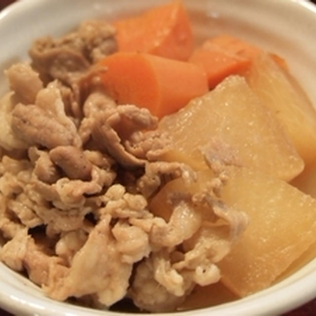 ほっこり大根と豚肉の煮物