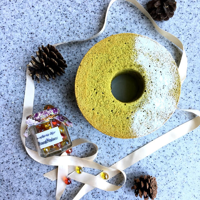 抹茶好きさんへ♡抹茶シフォンケーキ