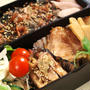 《和食の晩ご飯》と《煮豚弁当》