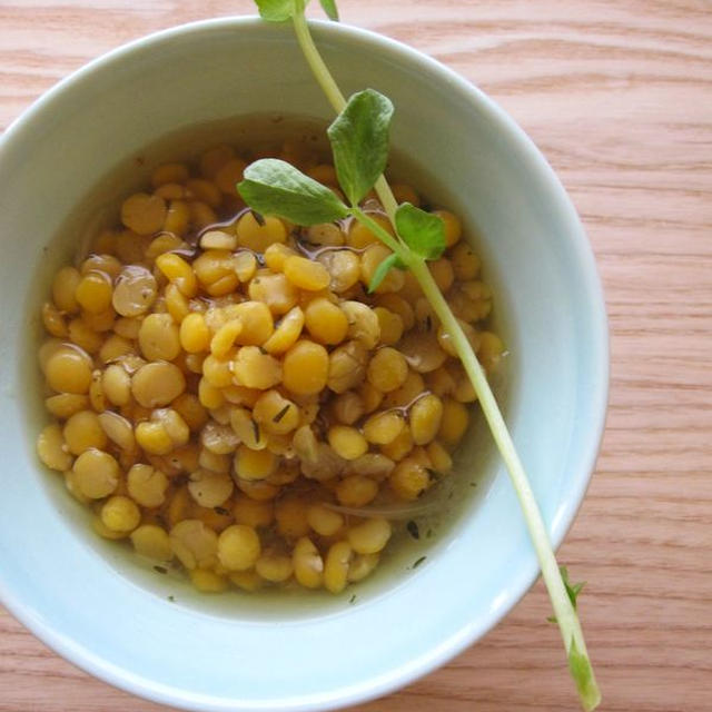 黄えんどう豆のスープ