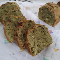 大分県産味一ねぎを使って☆ネギ＆玉ねぎたっぷりの抹茶パウンドケーキ
