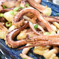 醤油で香ばしい♪焼きいかげその炙り